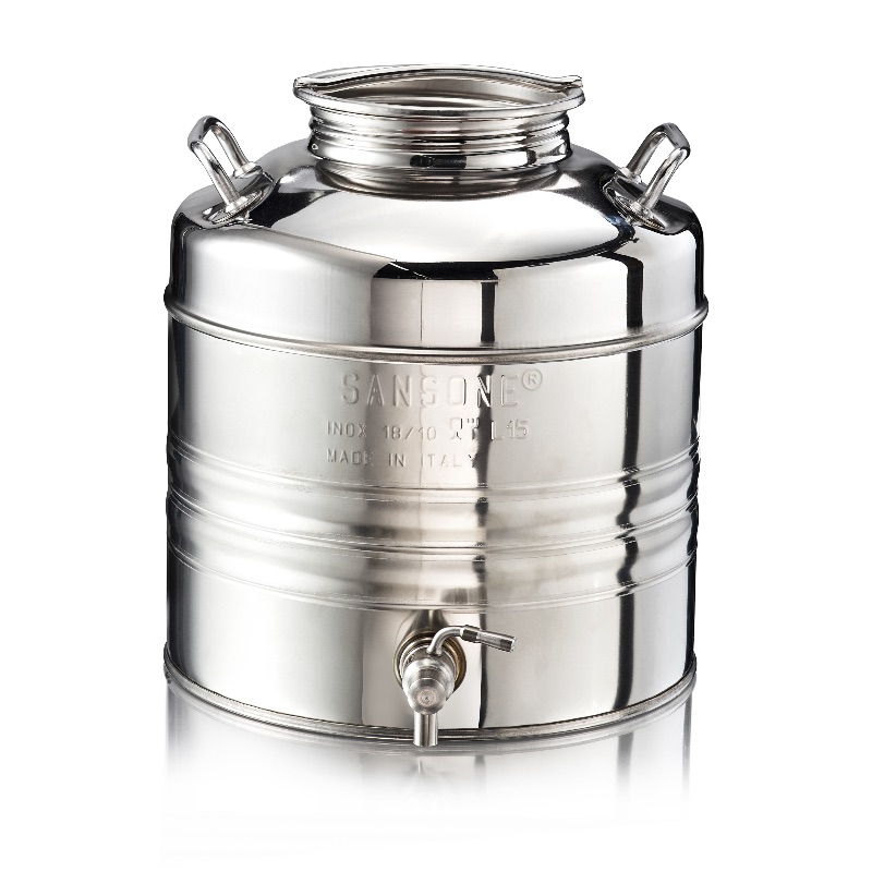 Contenitore Per Grasso Con Filtro A Maglia Fine 785 Ml - Acciaio Inox, Coperchio E Beccuccio, Separatore Olio Da Cucina